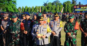 TNI-Polri Gelar Apel Pasukan Pengamanan World Water Forum Ke-10 di Bali