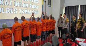 Hasil Operasi Sikat Intan Selama 14 Hari, Polisi Tabalong Berhasil Amankan 18 Pelaku Kejahatan