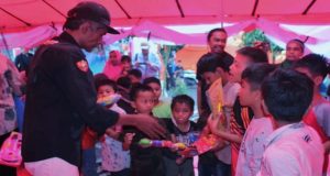 Kemensos dan Bukittinggi Press Club Adakan Trauma Healing untuk Anak Anak Korban Banjir Bandang di Agam