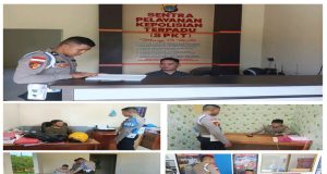 Si Propam Polres Talaud Cek Kehadiran Personel Piket