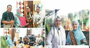 Ketua Apdesi Talang Padang Dan Kepala Agama Kabupaten Tanggamus Beri Dukungan Kepada Finalis Duta Muslimah Hunt Indonesia