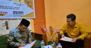 Bakal Calon Bupati Lombok Timur, H.M. Syamsul Luthfi Ikuti Uji Kelayakan di Partai Hanura