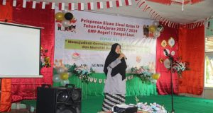 SMP Negeri 1 Sungai Laur Adakan Gelar Acara Pelepasan Siswa-Siswi Kelas IX Tahun Pelajaran 2023/2024 Di Kec.Sungai Laur