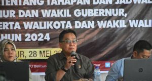 KPUD Beltim Sosialisasikan Peraturan, Aturan Cuti Atau Undur Diri Belum Ada