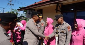 Kapolres Kubu Raya Pesan, Jaga Sinergitas TNI-Polri dan Aparatur Pemerintah dalam Kunkenya di Polsek Sungai Ambawang