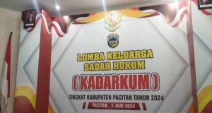 Lomba Keluarga Sadar Hukum (KADARKUM) Di Pendopo Kab. Pacitan Berlangsung Meriah