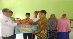 Pemerintah Pekon Neglasari Salurkan BLT (DD) Bulan Januari-Mei Tahun 2024