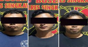 Sat Reskrim Polres Singkawang Berhasil Ungkap Pelaku Pencurian di Gudang Sembako