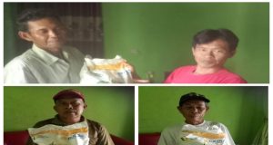 Kadus Ringgung Pekon Tanjung Heran Bagikan Beras Bantuan Tahap 6 Kepada 93 KPM