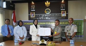 Kejari Beltim Dan BPN Teken MoU