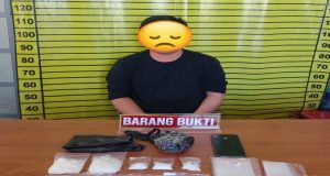 Satuan Resnarkoba Polres Singkawang Ringkus Pelaku Pengedar Narkotika Jenis Sabu Seberat 201, 71 Gram