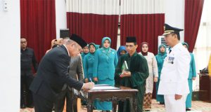 Irdam XII/Tpr Hadiri Pelantikan Penjabat Bupati Kayong Utara