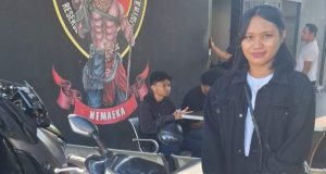 Senyum Bahagia Putri Nurdin, menerima Kembali Sepeda Motornya yang hilang