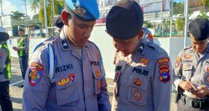 Cari Penjudi Online, Polres Tabalong Periksa HP Anggotanya