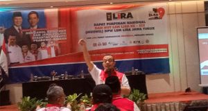 Rapimnas LIRA, Josep Rizal Mengajak Kader Lira Kawal Komitmen Prabowo Ginran Brantas Korupsi
