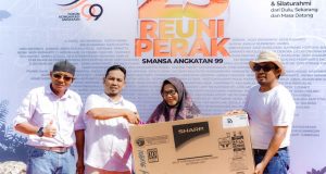 Alumni SMANSA Gelar Reuni 25 Tahun Perak