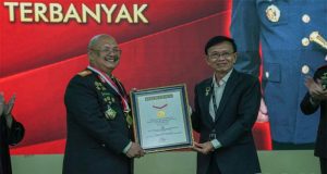 Sespim Lemdiklat Polri Gelar Kegiatan Pemberian Rekor MURI Untuk Literasi dan Art Policing Lukisan