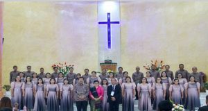 Pemkab Humbahas Hadiri Festival Paduan Suara GKPI Wil VII Reg. Humbang