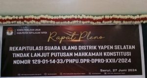 11 TPS C Hasil Telah Di Temukan 6 TPS C Hasil Masih Misterius Di KPU Yapen