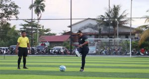 Pangdam Tanjungpura Buka Turnamen Mini Soccer Dalam Rangka HUT ke-66 Kodam XII/Tpr