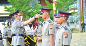 Wakapolda Kalbar Lantik 209 Siswa Diktukba Polri 2024