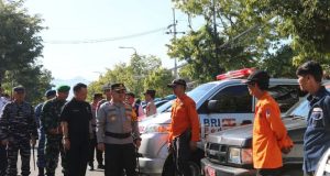 Kapolres Pacitan AKBP Agung Nugroho, S.I.K, M.S. Pimpin Apel Gelar Pasukan Operasi “PATUH SEMERU 2024”