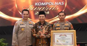 Kapolres Singkawang Terima Penghargaan Kompolnas Award 2024