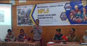 POLRI dan TNI Serta SMK 1 PK Tilatang Kamang Bersinergy Pemberdayaan Nilai Moral Melalui Pendidikan Bela Negara