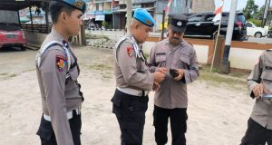 Bidpropam Polda Kalbar Sasar Polsek Ngabang Untuk Laksanakan Penegakan Ketertiban Disiplin