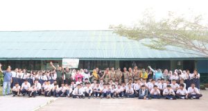 Pelajar SMP Kartika XVII-1 Sangat Antusias Ikuti Sosialisasi Rekrutmen Calon Taruna Akmil