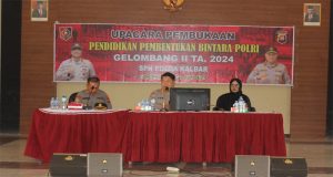 Cegah Dini Terhadap Penyalahgunaan Narkoba Di Tubuh Polri, Peserta Didik Pembentukan Polri Gelombang II / 2024 Melaksanakan Ikrar Dan Penandatanganan Pakta Integritas Anti Narkoba