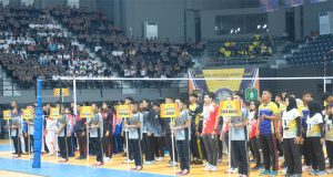 Kapolda Kalbar Resmi Buka Kejuaraan Voli Kapolda Cup 2024 di GOR Terpadu A. Yani