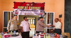 Kapolres Beltim Lakukan “Jumat Curhat” Bersama Pokja Wartawan Belitung Timur
