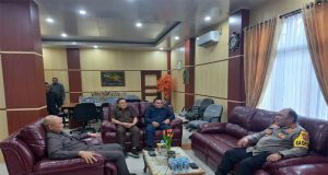 Jalin Silaturahmi, Kapolres Belitung Timur Kunjungi DPRD Kabupaten Belitung Timur