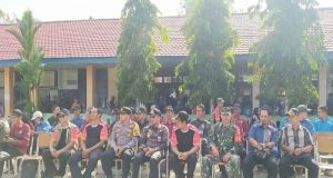 Babinsa dan Forkopincam Hadiri Undangan Pembukaan PORSENI GURU Sekecamatan Nanga Mahap SMPN 1 Nanga Mahap