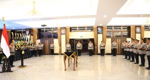 Kapolri Pimpin Upacara Kenaikan Pangkat dan Sertijab Pati Polri, Ada Kadiv Propam dan Sejumlah Kapolda