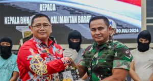 Sinergi dan Galang Rakyat Tapal Batas, Kodam XII/Tpr Gagalkan Penyelundupan 6,3 Kilogram Sabu