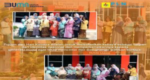 Peringati Hari Kebaya Nasional, Karyawati UBP Saguling Dinas Menggunakan Pakaian Kebaya