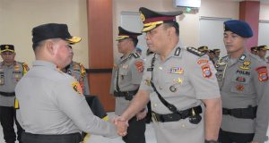 Pimpin Sertijab Karo Ops dan Dirlantas, Kapolda Sulteng: Ciptakan Terobosan Kreatif dan Inovatif
