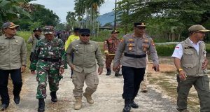 Apel Kesiapsiagaan dan Pencegahan Karhutla Tahun 2024 Dipimpin Langsung Kapolsek Singkawang Selatan AKP R. Muh Walidu, S.H