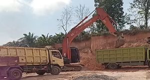 Tambang Galian C di Kabupaten Indragiri hulu.diduga pembiaran Aktivitas tidak Respon Dari APH atau polres Indragiri hulu
