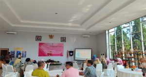 Exposure Produk UMKM Mitra Binaan UBP Saguling, PIKK UBP Semarang Studi Banding ke PIKK UBP Saguling