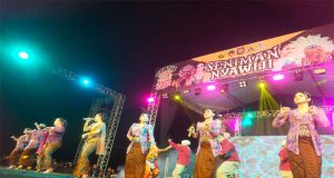 Stop Rokok Ilegal, Satpol PP dan Damkar Kabupaten Madiun Bersama Bea Cukai Madiun Gelar Event Seniman Nyawiji