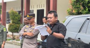 Polres Sambas Gelar Rekontruksi : Tersangka Pembunuhan yang disebabkan Tertekan Tagihan Pinjaman Koperasi