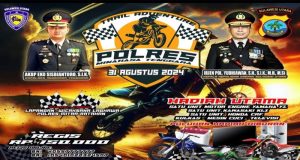 Polda Sulut Bersama Polres Mitra Menggelar Event Trail Adventure Dalam Rangka Menyambut HUT 79 Negara Republik Indonesia