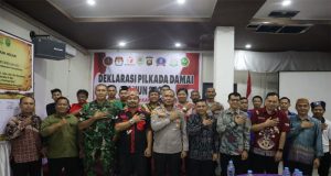 Kapolres Melawi Ajak Seluruh Elemen Masyarakat Wujudkan Pilkada Damai Di Kabupaten Melawi