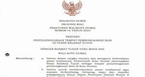 Pedagang Pasar Kelakap Tujuh Kota Dumai Mengeluhkan Sepi – Perwako Nomor 14 Tahun 2023 Mati Suri