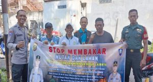 Jajaran Polres Prabumulih Laksanakan Patroli dan Sosialisasi Pencegahan Karhutla