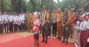 Kunjungan Kerja Tim Wasev TMMD ke-121 di Pringsewu Pantau Proyek Pembangunan