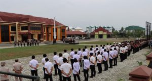 Apel Perdana AKBP M. Yunnus Saputra: Jaga Integritas dan Siap Amankan Pemilukada di Pringsewu